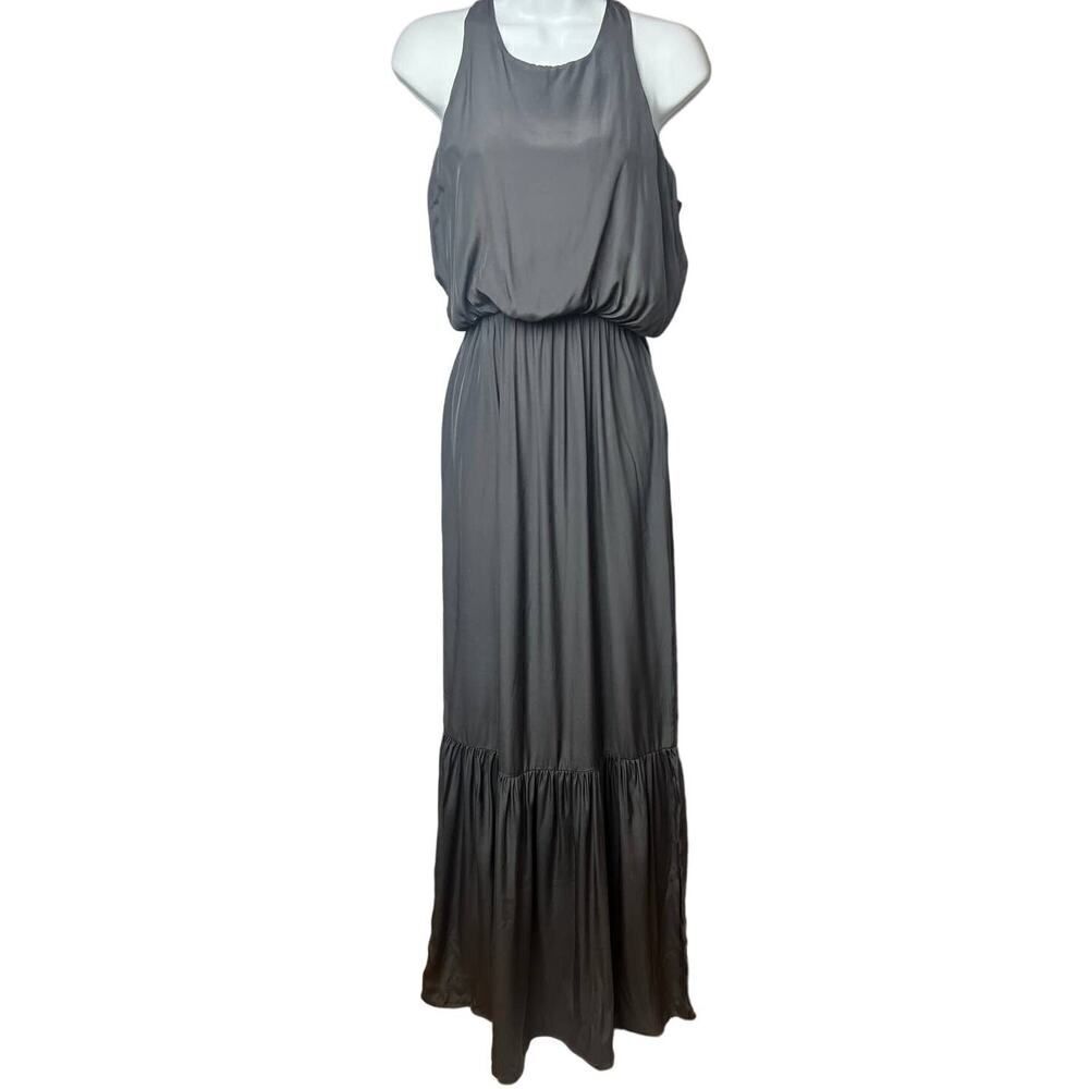 Natalie Deayala Collection Grey Maxi Dress Sz. M